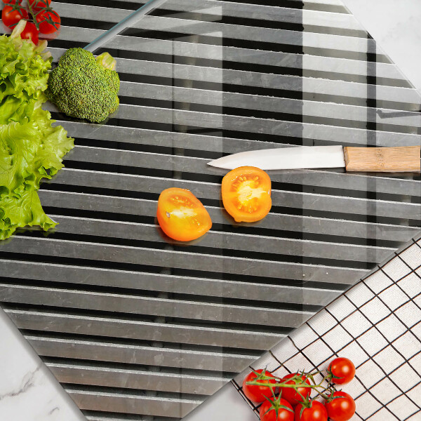 Osłona płyty indukcyjnej Metalowe linie