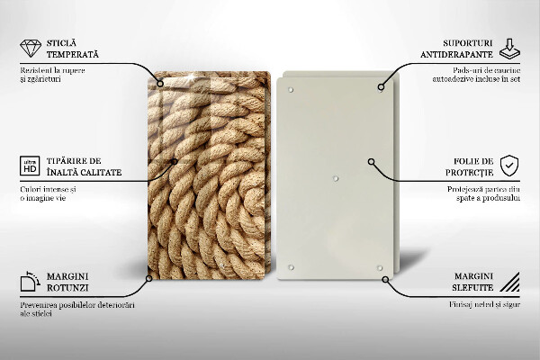 Osłona płyty indukcyjnej Zwinięta lina