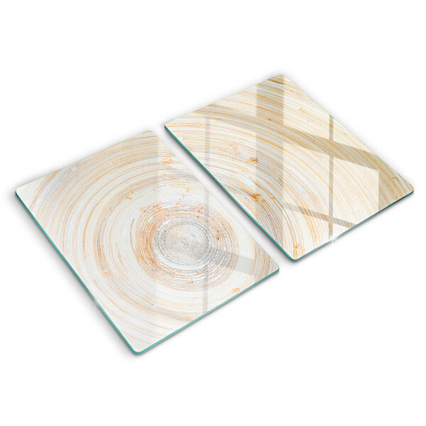 Osłona płyty indukcyjnej Tekstura drewna