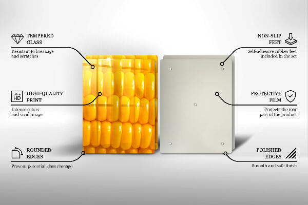 Osłona płyty indukcyjnej Ziarenka kukurydzy