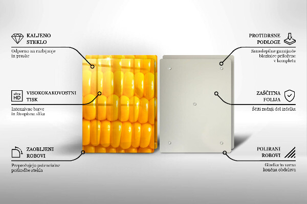 Osłona płyty indukcyjnej Ziarenka kukurydzy