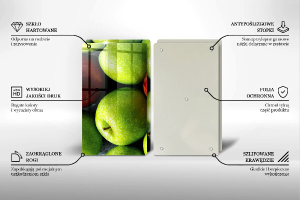 Osłona płyty indukcyjnej Soczyste jabłka