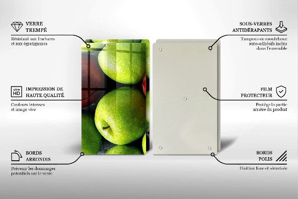 Osłona płyty indukcyjnej Soczyste jabłka