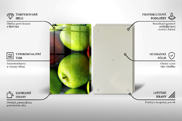 Osłona płyty indukcyjnej Soczyste jabłka