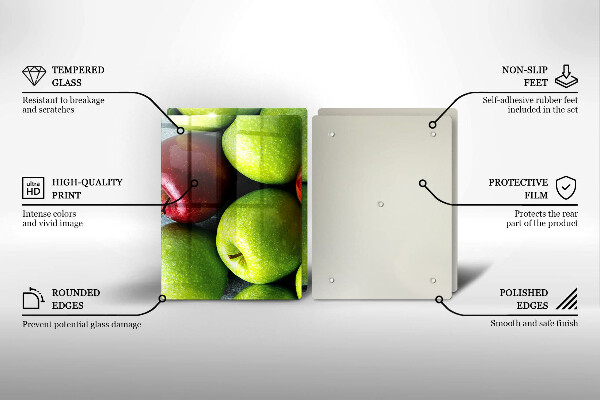 Osłona płyty indukcyjnej Soczyste jabłka