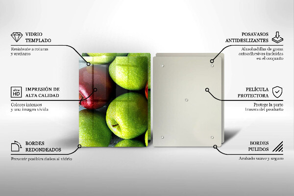Osłona płyty indukcyjnej Soczyste jabłka