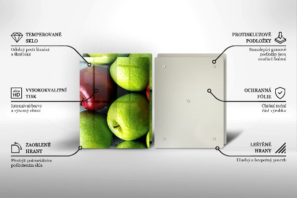 Osłona płyty indukcyjnej Soczyste jabłka