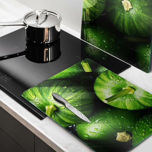 Osłona płyty indukcyjnej Zielone dynie