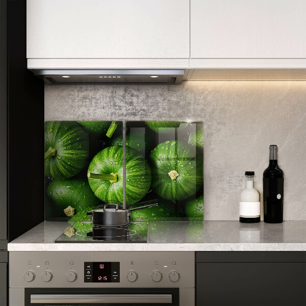 Osłona płyty indukcyjnej Zielone dynie