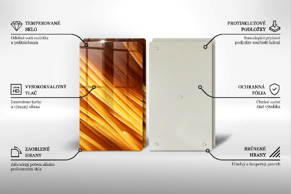 Osłona płyty indukcyjnej Makaron Spaghetti