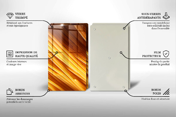 Osłona płyty indukcyjnej Makaron Spaghetti