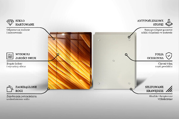 Osłona płyty indukcyjnej Makaron Spaghetti