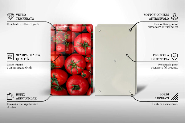 Osłona płyty indukcyjnej Pomidory