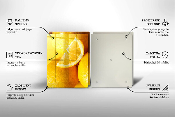 Osłona płyty indukcyjnej Soczyste cytryny