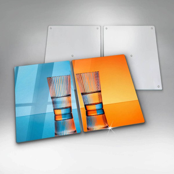 Osłona płyty indukcyjnej Dwie szklanki wody