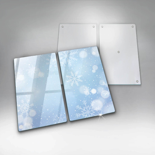 Osłona płyty indukcyjnej Zimowa tekstura