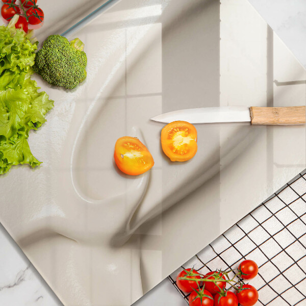 Osłona płyty indukcyjnej Kremowe lody