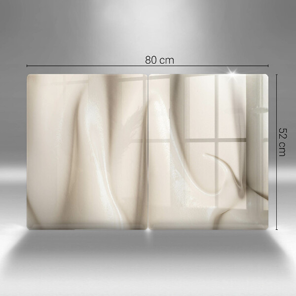 Osłona płyty indukcyjnej Kremowe lody