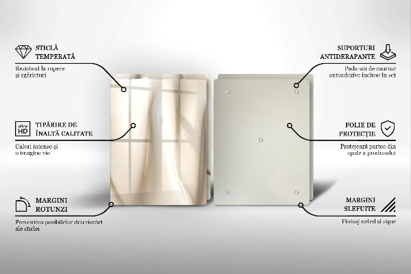 Osłona płyty indukcyjnej Kremowe lody