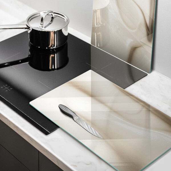 Osłona płyty indukcyjnej Kremowe lody