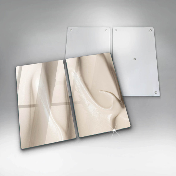 Osłona płyty indukcyjnej Kremowe lody