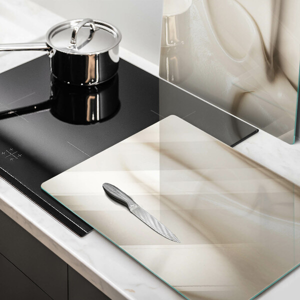 Osłona płyty indukcyjnej Kremowe lody