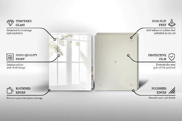 Osłona płyty indukcyjnej Zimowe dekoracje