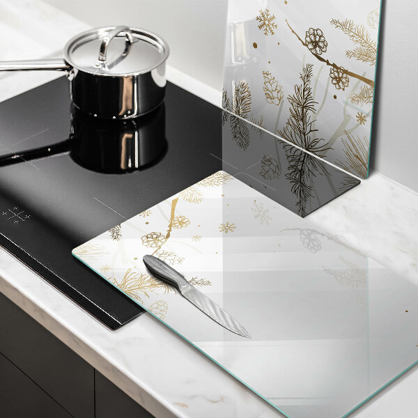 Osłona płyty indukcyjnej Zimowe dekoracje