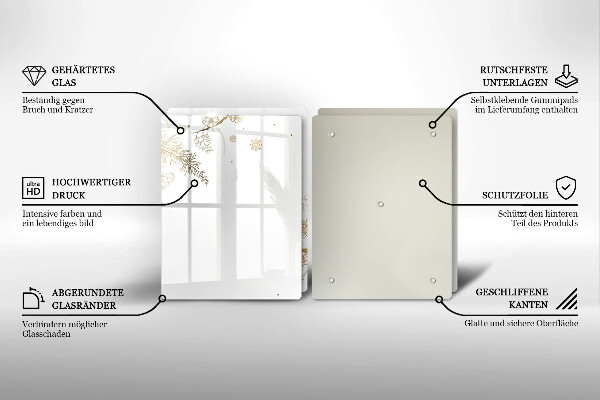Osłona płyty indukcyjnej Zimowe dekoracje