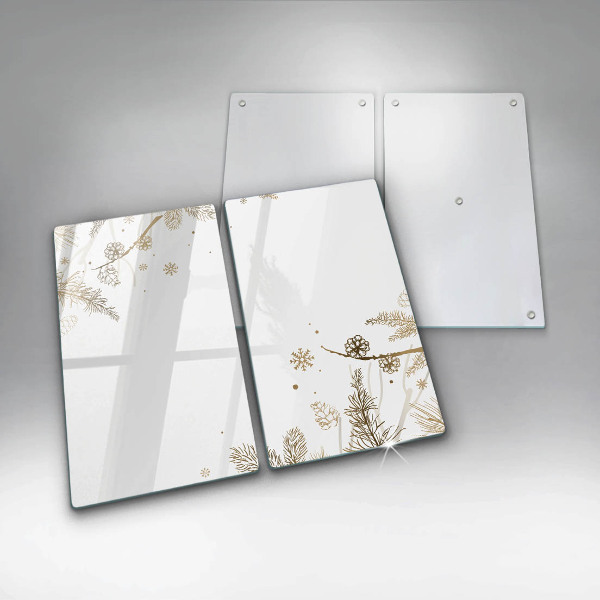 Osłona płyty indukcyjnej Zimowe dekoracje