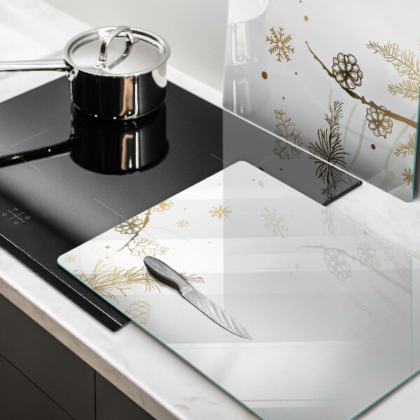 Osłona płyty indukcyjnej Zimowe dekoracje