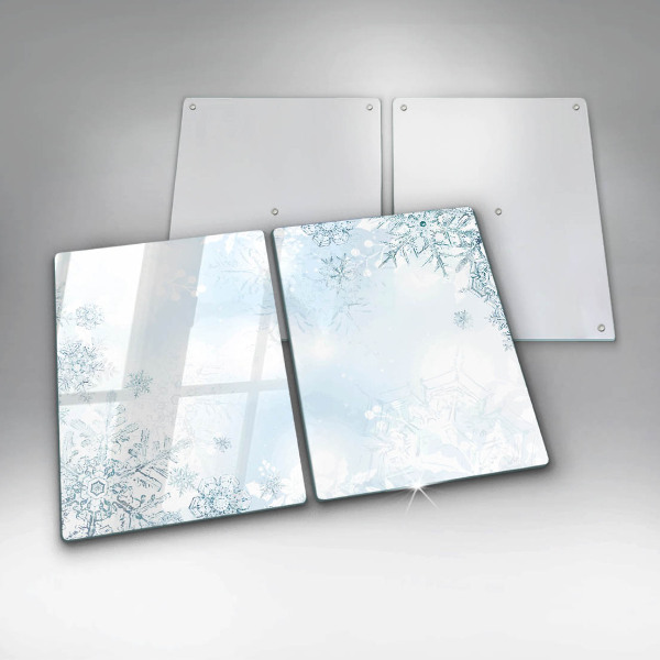 Osłona płyty indukcyjnej Płatek śniegu