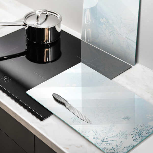 Osłona płyty indukcyjnej Płatek śniegu