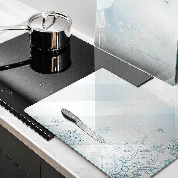 Osłona płyty indukcyjnej Płatek śniegu