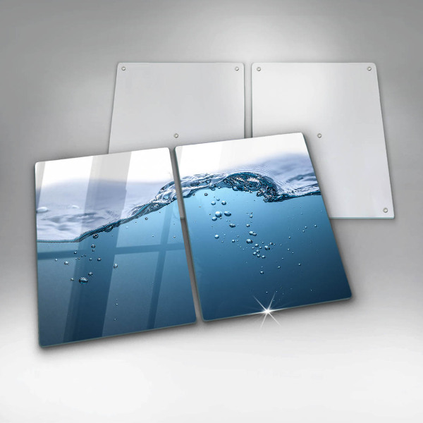 Osłona ściany przy kuchence gazowej Błękitna woda