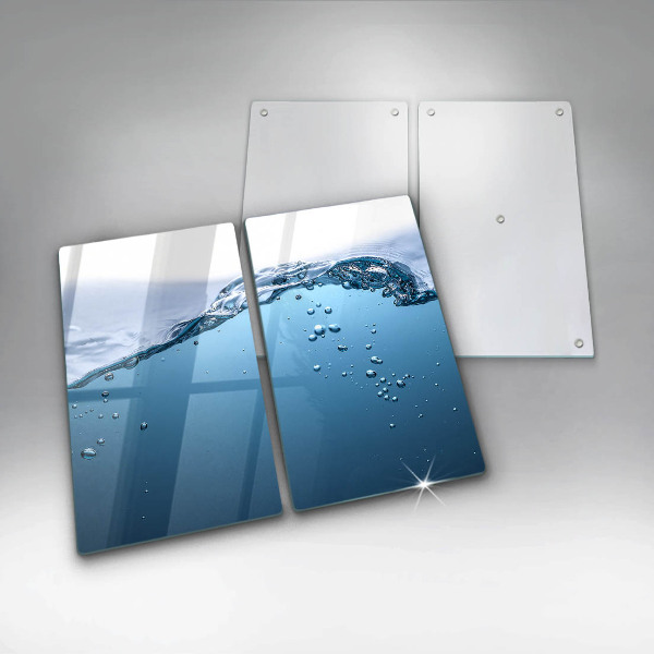 Osłona ściany przy kuchence gazowej Błękitna woda