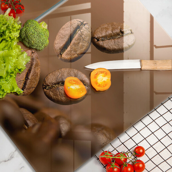 Panel ochronny do kuchni Ziarna kawy