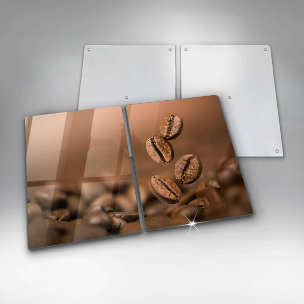 Panel ochronny do kuchni Ziarna kawy