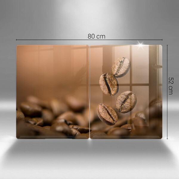 Panel ochronny do kuchni Ziarna kawy