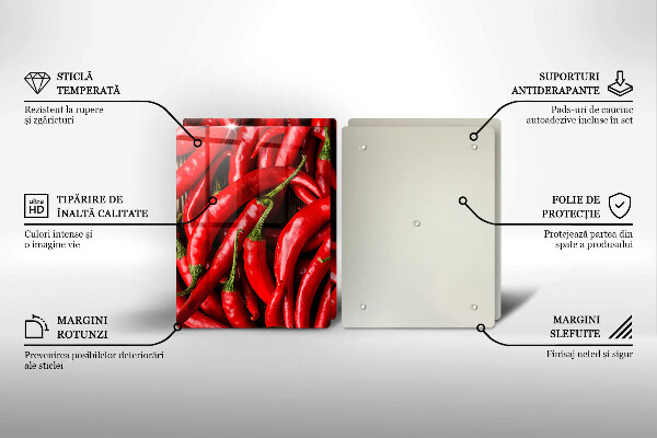 Panel ochronny do kuchni Ostre chili papryki