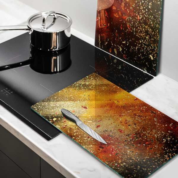 Osłona ściany przy kuchence gazowej Kolorowe przyprawy