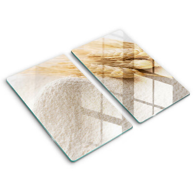 Osłona ściany przy kuchence gazowej Mąka i kłosy zboża