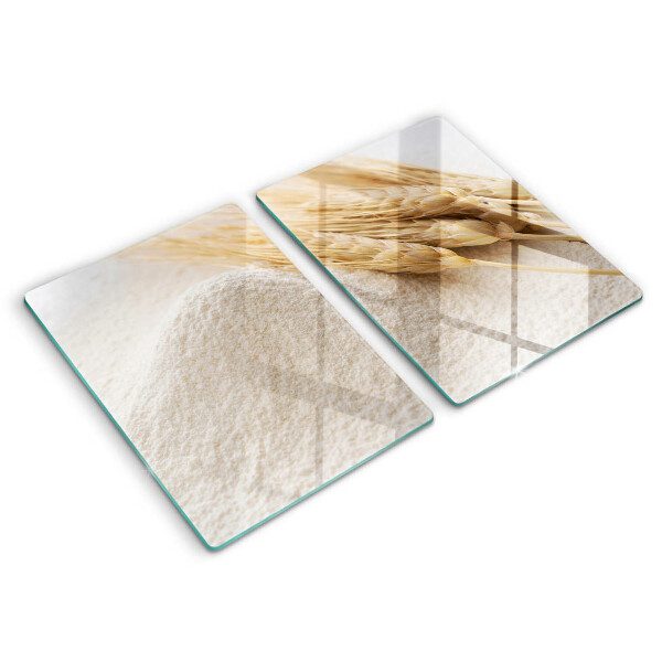 Osłona ściany przy kuchence gazowej Mąka i kłosy zboża