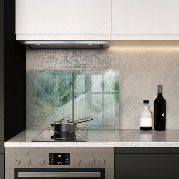 Osłona ściany przy kuchence gazowej Struktura kamień