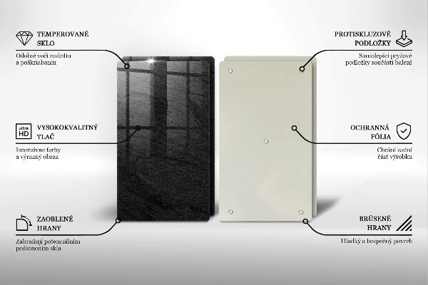 Osłona ściany przy kuchence gazowej Kamień tekstura