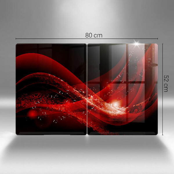 Płyta ochronna na kuchenkę Abstrakcja nowoczesna