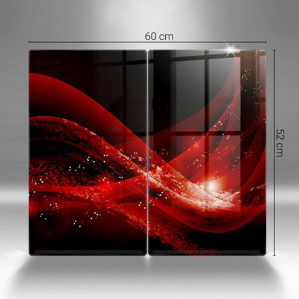 Płyta ochronna na kuchenkę Abstrakcja nowoczesna