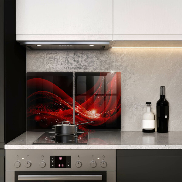 Płyta ochronna na kuchenkę Abstrakcja nowoczesna