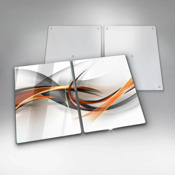 Osłona ściany przy kuchence gazowej Nowoczesne kształty