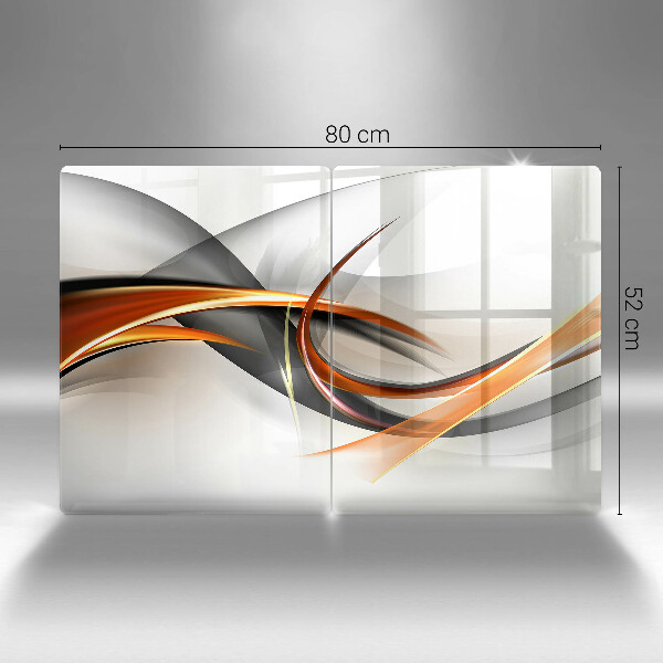 Osłona ściany przy kuchence gazowej Nowoczesne kształty